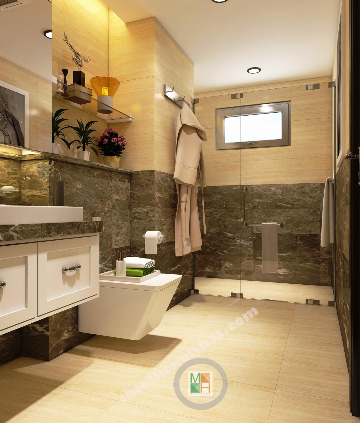 Thi công căn hộ hiện đại nhà anh Thắng tại Mandarin Garden Hòa Phát